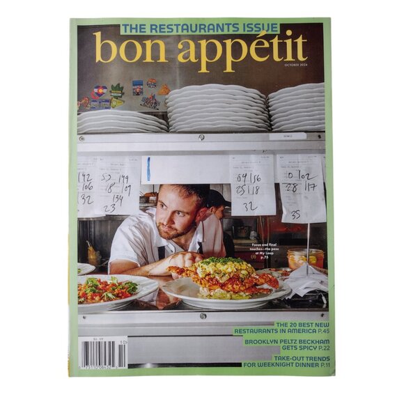Bon Appetit Magazine 10 Issue Bundle 2024-2025 Recipes Holiday Deserts Drinks - Picture 7 of 13